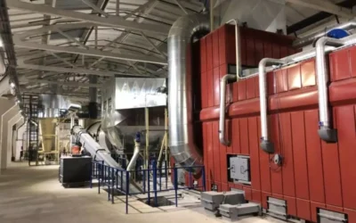 In Which Types of Sawdust Dryers Is Hot Air Used?