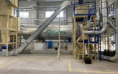 Types of dryers used in pellet and briquette production