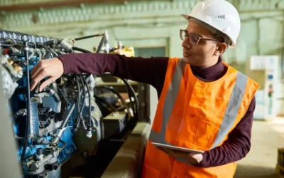 Maintenance and servicing of machines and equipment within the production line